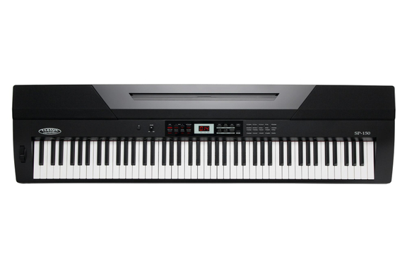 Classic Cantabile SP-150 BK Stagepiano nero Set completo incl. supporto image 2