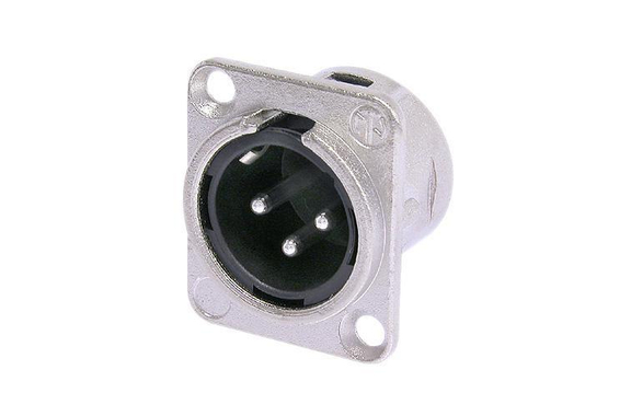Neutrik NC3MDL1 XLR Einbaustecker male 4er Pack image 2
