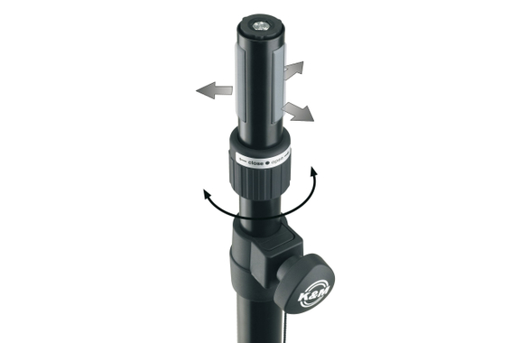K&M 21366 Distanzstange "Ring Lock" image 2