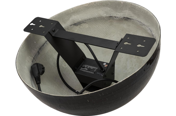 Eurolite Demi-Boule Miroir 40 cm Noire Motorisée image 2
