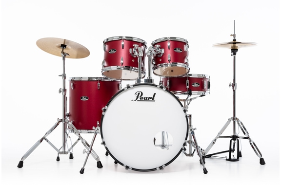 Pearl RS505C/C747 Roadshow Drumset Rouge Mat image 2
