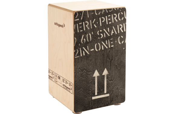 Schlagwerk CP404 BLK Cajon Black Edition, Large Set inkl. Cajonschule image 2