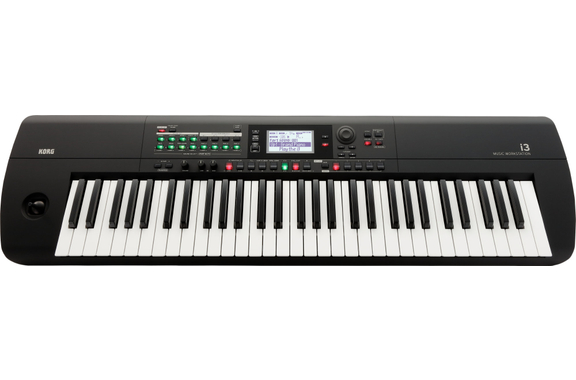 Korg i3 Music Workstation Negra image 2