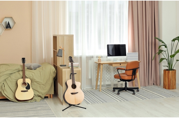Rocktile GSN-01 Gitarrenständer mit Halsstütze 5x Set image 2