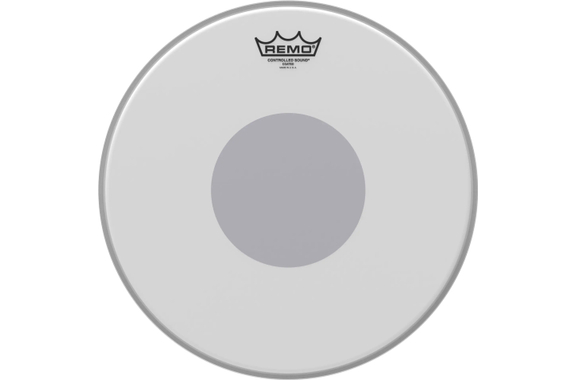 Remo Controlled Sound Coated Black Dot 14" image 2