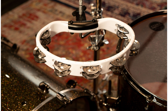 Meinl HTMT2WH Headliner Mountable ABS Tambourine image 2