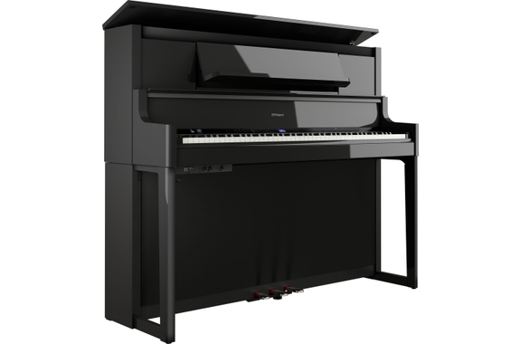 Roland LX9-PE E-Piano Schwarz Hochglanz Set image 2