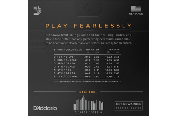 D'Addario NYXL1059 image 2