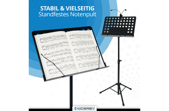 Set de Atril de Orquesta McGrey con Luz LED image 2