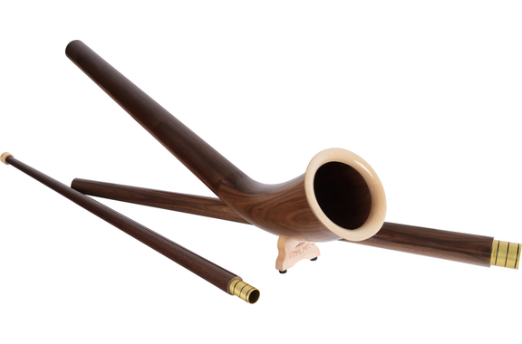 Lechgold Alphorn Solist F 360 cm 3-piece Walnut image 2