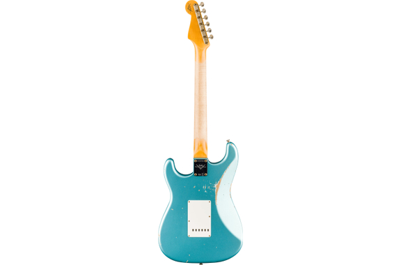 Fender Custom Shop Édition Limitée '59 Stratocaster HSS Relic Daphne Blue Metallic image 2