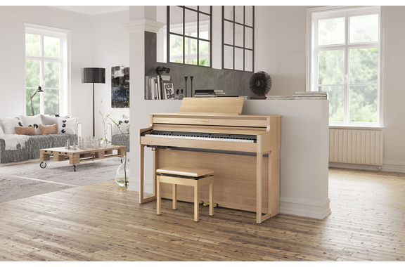 Roland HP704-LA Digitalpiano helle Eiche image 2