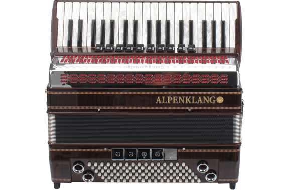 Alpenklang Pro Accordéon IV 96 MHR Palissandre image 2
