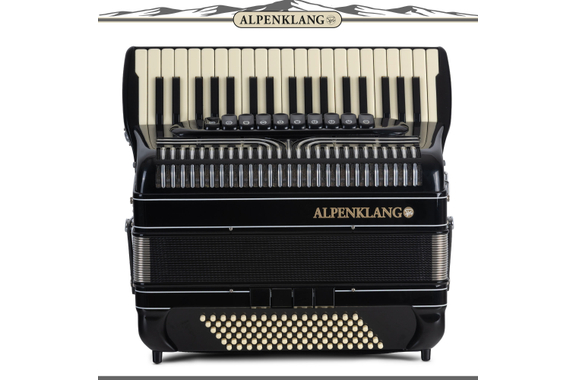 Alpenklang Pro Accordéon IV 96 CM Elite Noir image 2
