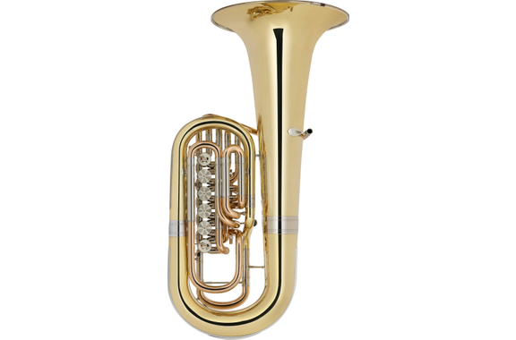 Miraphone F-Tuba 481 Elektra Ottone/Ottone Dorato 6-valvole image 2