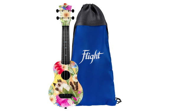 Flight UTS-42 Summer Cat Ultra Travel Ukulele Set image 2