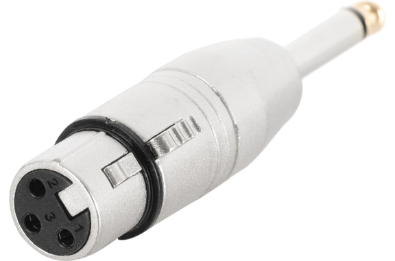 Pronomic AD-JMXF Adapter 6,3mm Mono-Klinke male / XLR female image 2