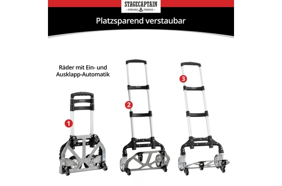 Stagecaptain CBF-70 klappbare Sackkarre image 2