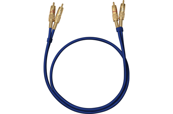 Oehlbach NF 1 Master Cavo RCA 1m blu image 2