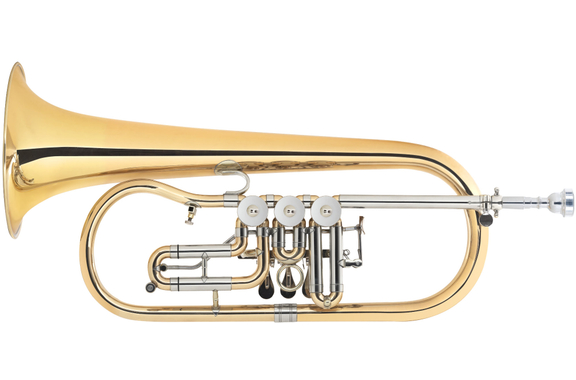 Lechgold FH-24GL Bb-Flicorno, laccato image 2