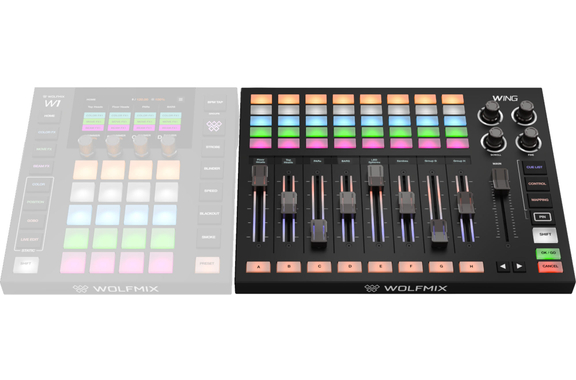 Wolfmix Wing W1 Espansione DMX / Controller MIDI image 2