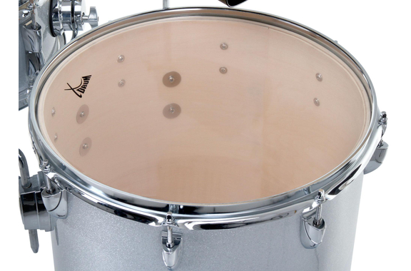 XDrum Club Cocktail Drum Kit Silver Sparkle image 2