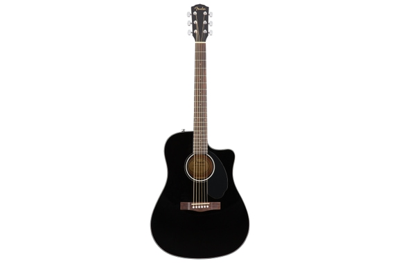 Fender CD-60SCE Chitarra Acustica Black image 2