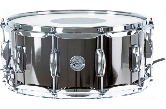 Gretsch Full Range 14" x 6,5" Black Nickel over Steel Set image 2