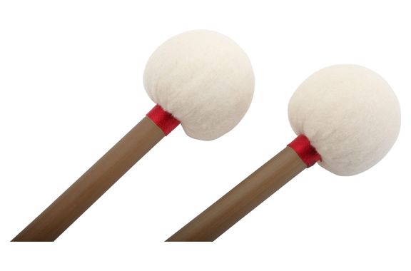 XDrum TB48 Paukenstokken Bamboe Vilt Paar image 2