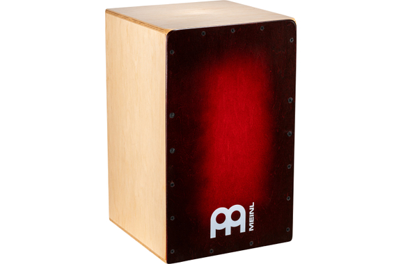 Meinl Percussion Snarecraft Series Snare Cajon 100 Édition Spéciale Red Burst Set image 2