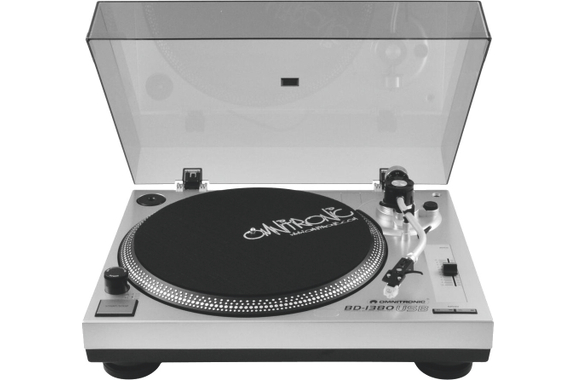 Omnitronic BD-1380 USB Turntable Silver image 2