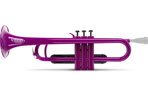 Classic Cantabile KTP-30VT MardiBrass Trompeta Bb De Plástico Lila image 2