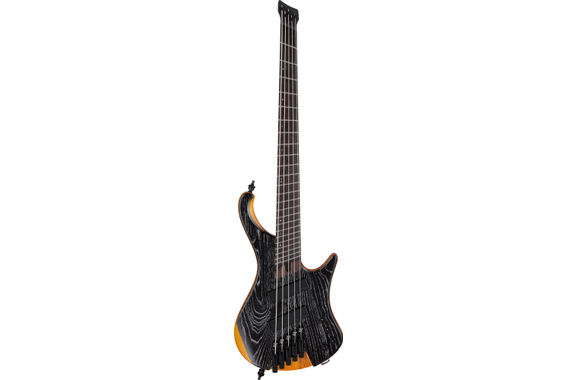 Ibanez EHB1135MS-SKL E-Bas Silver Wave Black Low Gloss image 2