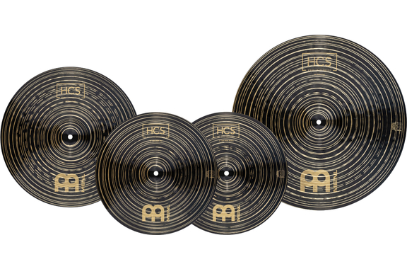 Meinl HCSD141620 HCS Dark Complete Cymbal Set image 2