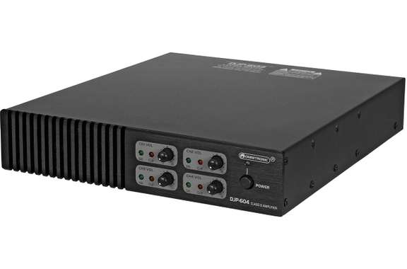 Omnitronic DJP-604 4-Channel Class-D Power Amplifier image 2