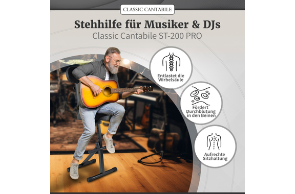 Classic Cantabile ST-200 PRO Stehhulp image 2
