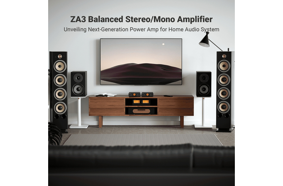 Fosi Audio ZA3 Mono/Stereo HiFi Verstärker 2x Set image 2