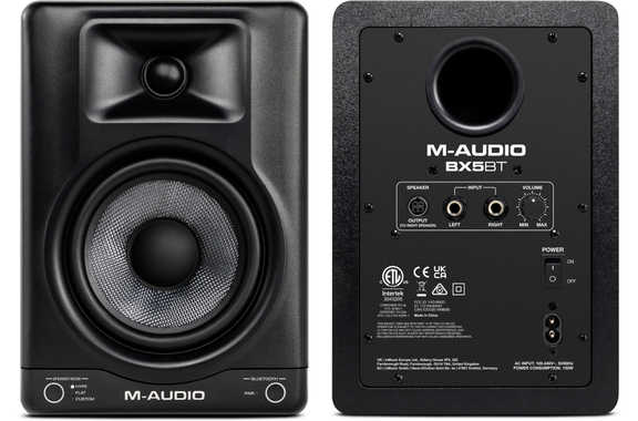M-Audio BX5BT 5" Paire De Moniteurs De Studio image 2