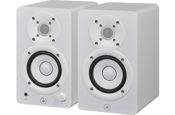 Yamaha HS 3W Aktiv Studiomonitor Paar ISO-Stand Set image 2