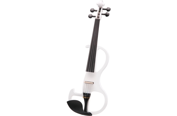 Classic Cantabile EV-90WH 4/4 E-Violine weiß image 2