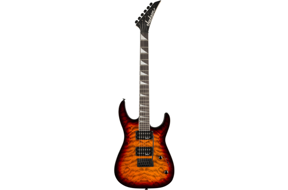 Jackson JS Series Dinky JS20 DKQ 2PT Transparent Tobacco Burst image 2