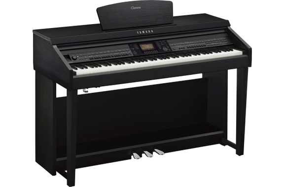Yamaha CVP-701 B Clavinova Digitalpiano Schwarz Matt Set image 2