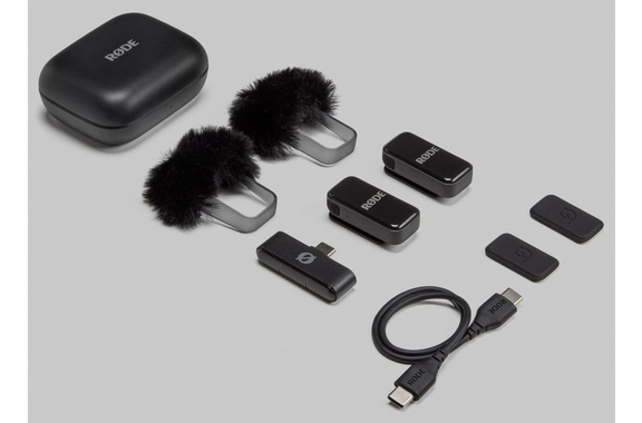 Rode Wireless Micro Draadloos Systeem USB-C Zwart image 2