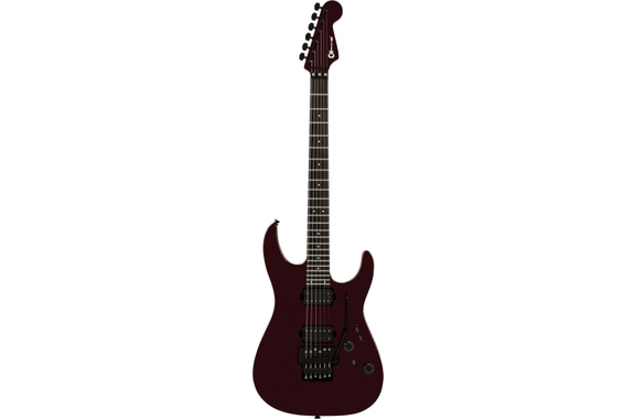 Charvel Pro-Mod Plus Dinky DK24 HH FR EB Crimson Eclipse image 2