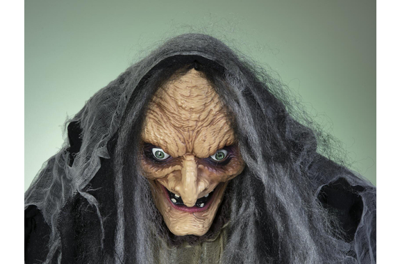 Europalms Halloween Hexe Nahema Figur animiert, 160cm image 2