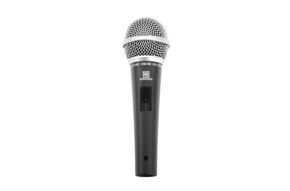 Pronomic DM-58 Microphone Vocal avec Interrupteur Set de Démarrage 5 pièces incl. 5x Pied + Pince + Câble image 2