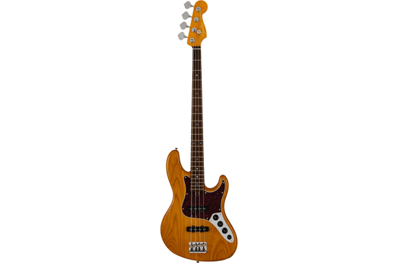 Fender Made in Japan Limited Active Modern Jazz Bass Vintage Natural image 2