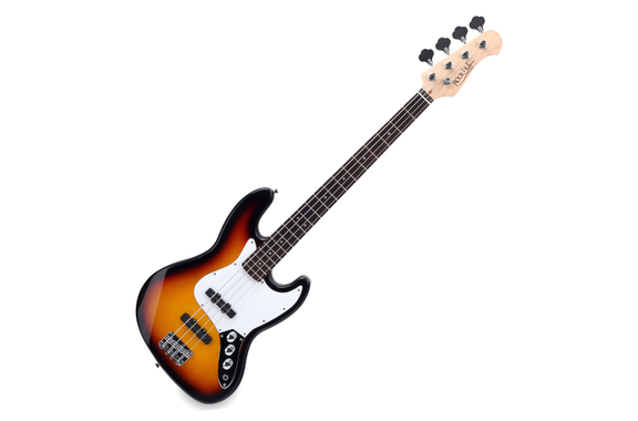 Rocktile Fatboy II E-Bass Sunburst Set incl. Lichtgewichtkoffer image 2