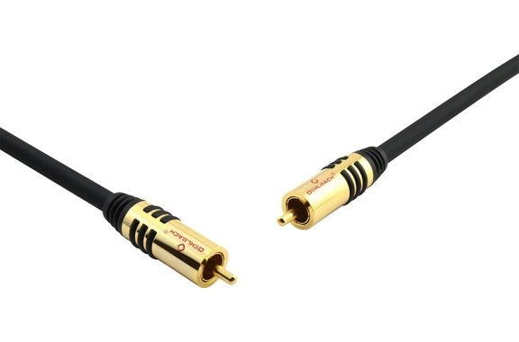 Oehlbach NF Sub Cinch Subwoofer Kabel 2m Zwart image 2
