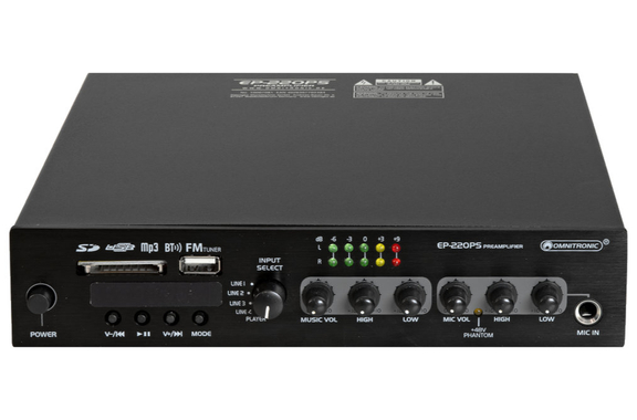 Omnitronic EP-220PS Preamplifier image 2